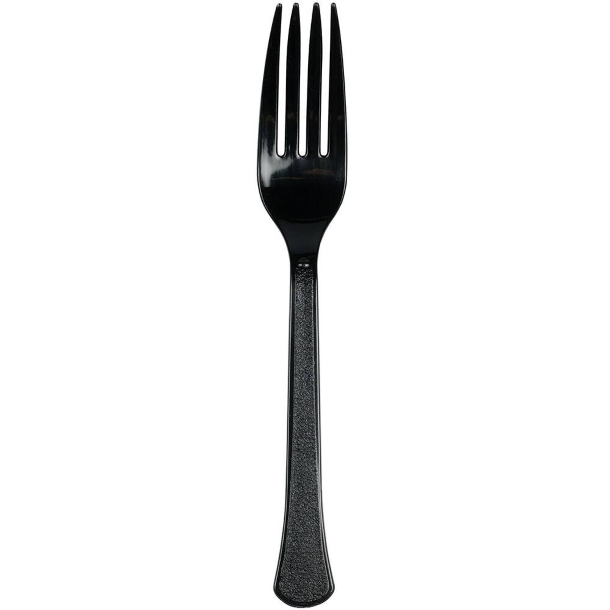 JAM Paper Premium Utensils Plastic Forks Party Pack